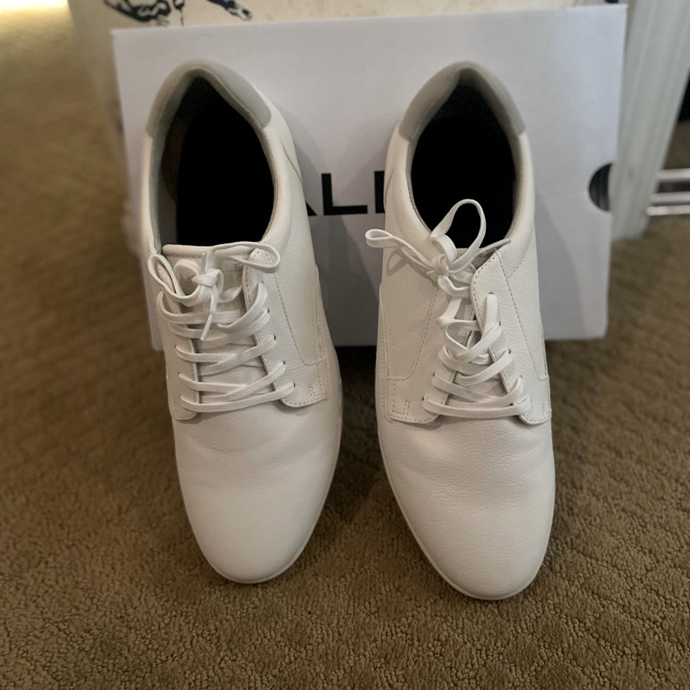 Brand new Aldo luxury shoes, size 12, color white.